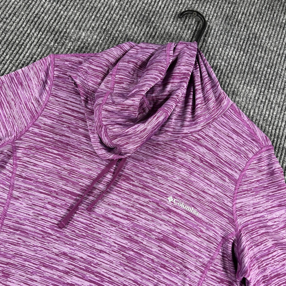 Columbia Hoodie Pullover Womens Medium Long Sleeve Lightweight Outdoor Top